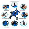New Disabled Dog Wheelchair Cart Adjustable Pet Mobility Aids with Wheels Pet Cat Dog Rehabilitation Walking Mobility Aid Troll