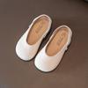 New Girl Shoe Spring Autumn Cute Square Head Princess Shoe Shallow Soft Sole Kids Shoe Anti Slip Leather Shoe Mary Jane Shoes