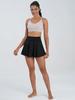 Women's Pleated Tennis Skirt with Shorts - Sport Golf Skort with Pockets, Ideal for Fitness and Running