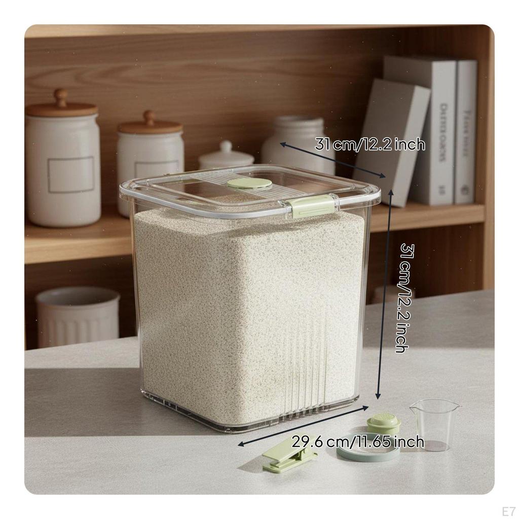 Rice Storage Container DampnessResistantResistant Airtight Sealed Grain Bin