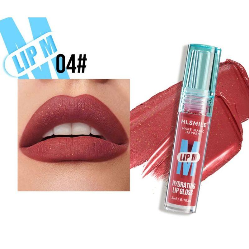 MLSMILE - Gloss Hydratant pour Lèvres - 6 Couleurs