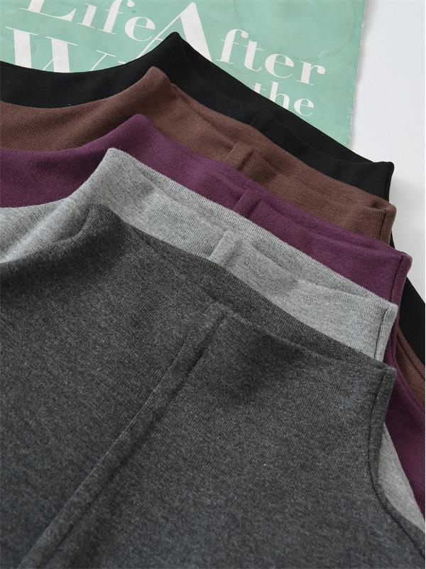 Elegant High-Neck Long-Sleeve Dress for Women, Autumn/Winter, Waist-Cinching, Hip-Hugging with Twisted Design