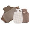 Extra-Large, Large-Capacity 9-Liter Water-Filled Hot Water Bag, Imitation Rabbit Fur, Large Pvc Water-Filled Waist-Protecting Hot Compress Warm Water