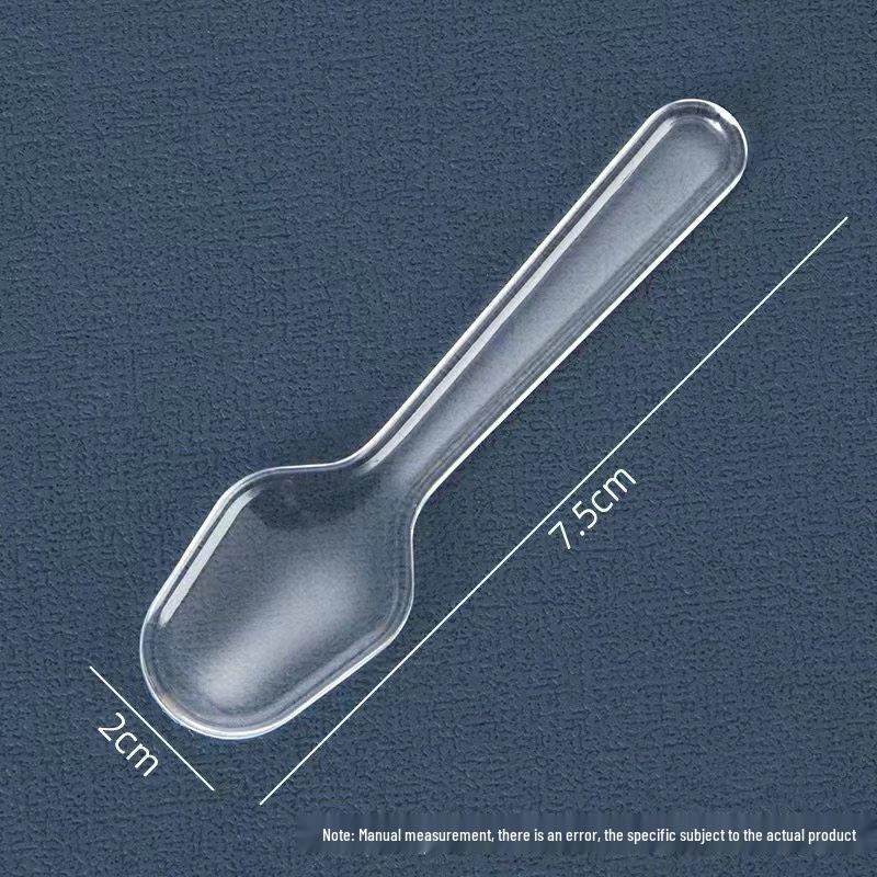 ZISIZ Disposable Plastic Spoons