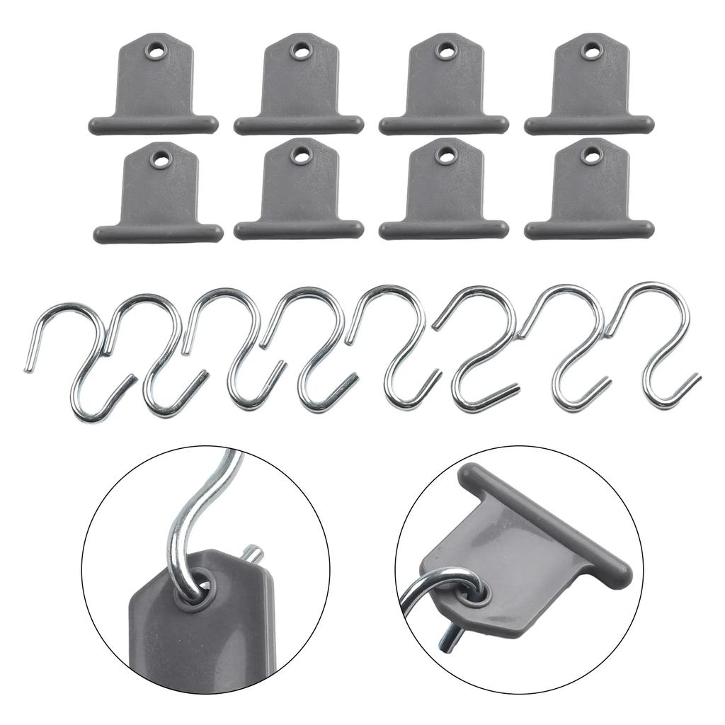 Hook Hook Rack 4 Cm In Length For Caravan Handbags 4cm Length Hangers 8PCS Hangers Light Accessories Hats Assembly