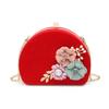 New Fashion Handheld Bag Banquet Women's Bag Chain Bar Single Shoulder Oblique Straddle Simple Fashion Handheld Bag Small