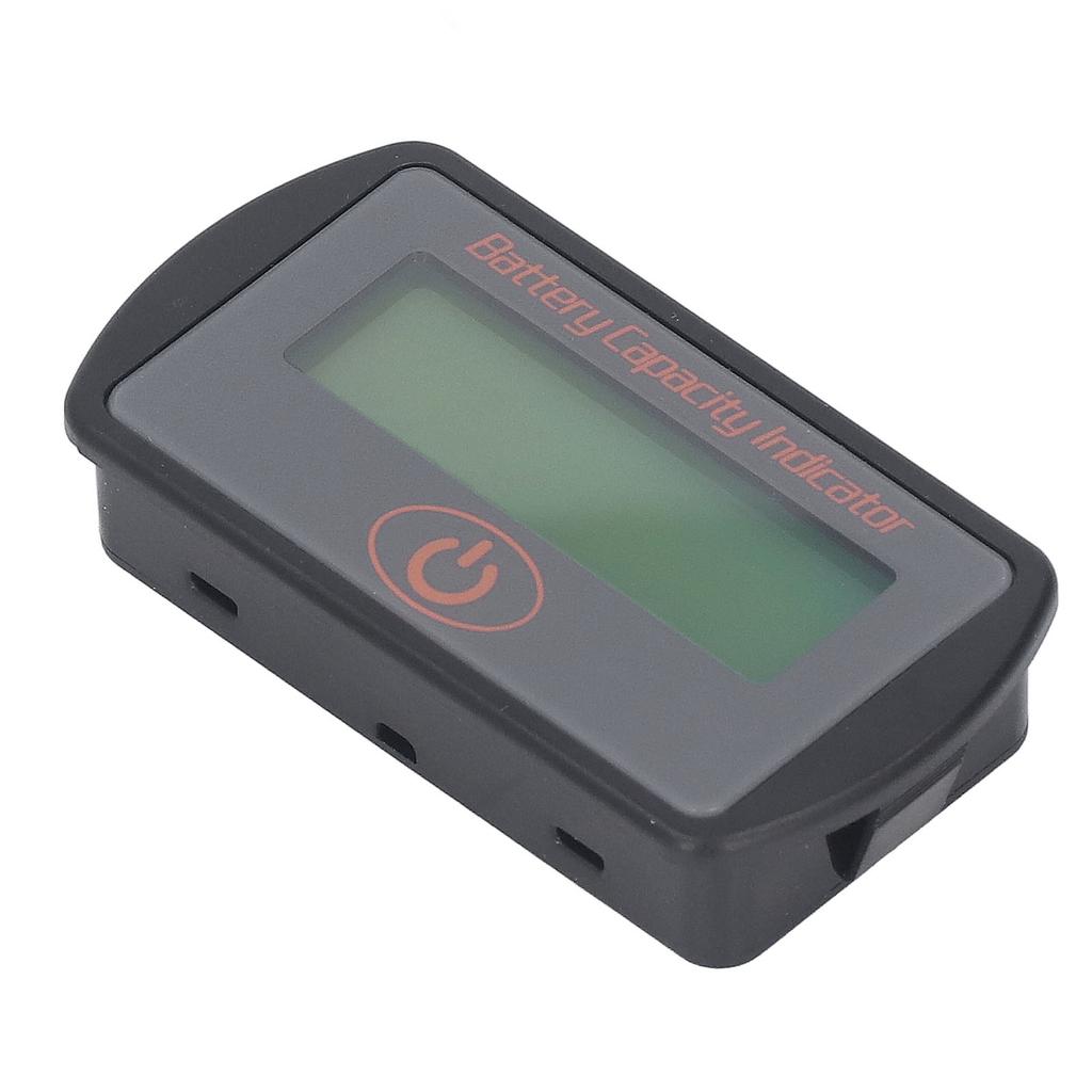 Battery Meter Lightweight Small Size Portable LCD Display Battery Capacity Voltage Indicator 8‑63V 48V
