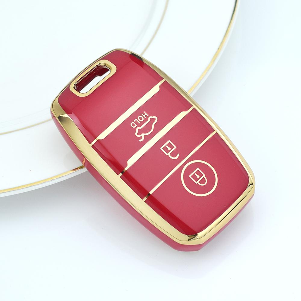 Auto Key Fob Cover Case Fit For Kia K2 Kx Rio Sorento K4 Cerato Forte Picanto Stonic Carnival Niro Morning Picanto Elantra Verna Sportage