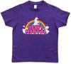 HEAVY MENTAL T-shirt Garçons Arc-en-ciel Métal Licorne Musique Black Death Trash