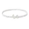 Stretch Elastic Band Pearl Waist Chain Pearl Beads Elastic Waistband Rhinestone Decor Strap  Party