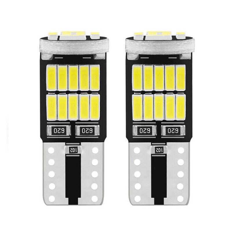 10pcs T10 LED Canbus Bulbs 4014 26SMD 6000K Error-Free Interior Auto Lights