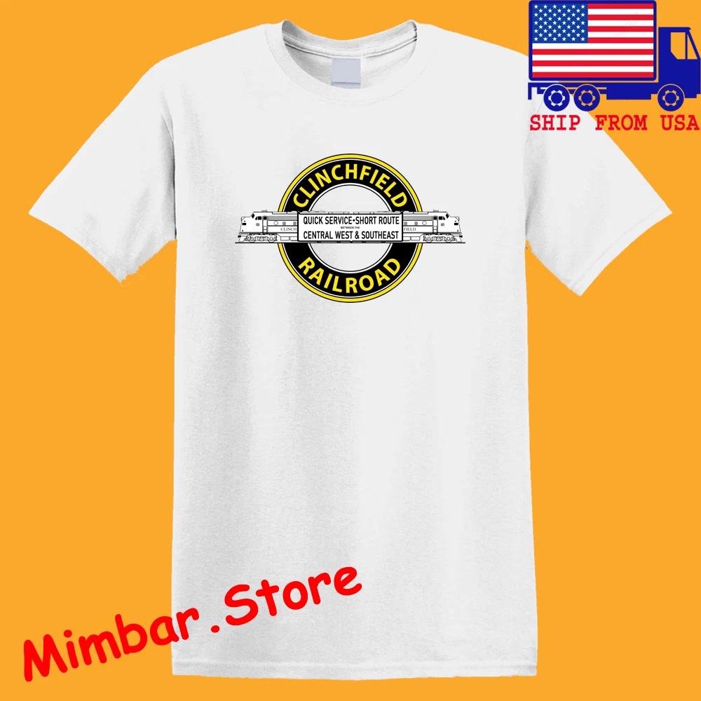 Clinchfield Railroad Men s White Size S-5XL XL