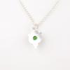Natural Green Cat's Eye Gemstone 925 Sterling Silver Jewelry Handmade Pendant PP-39-44