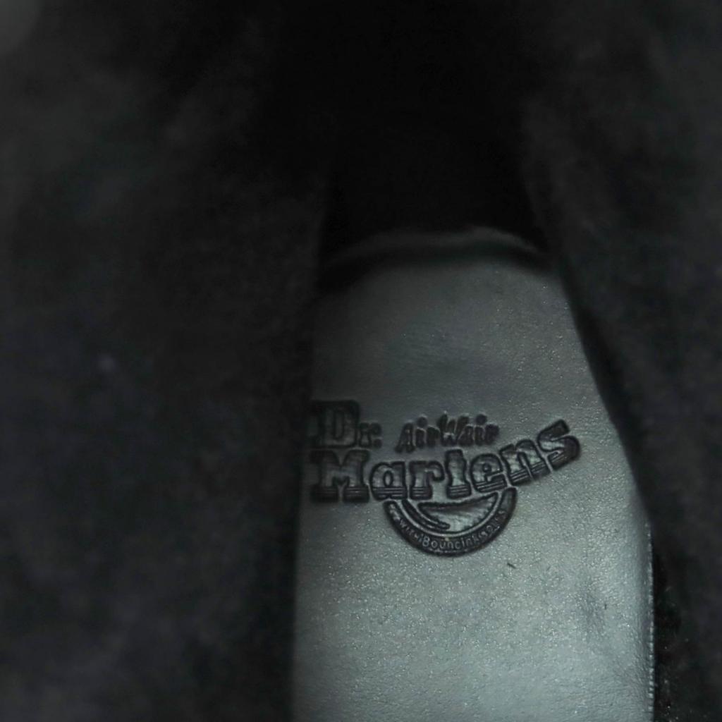 Vynikající krátké boty Dr.Martens SHRIVER HI CS černá kůže Dámské Použité