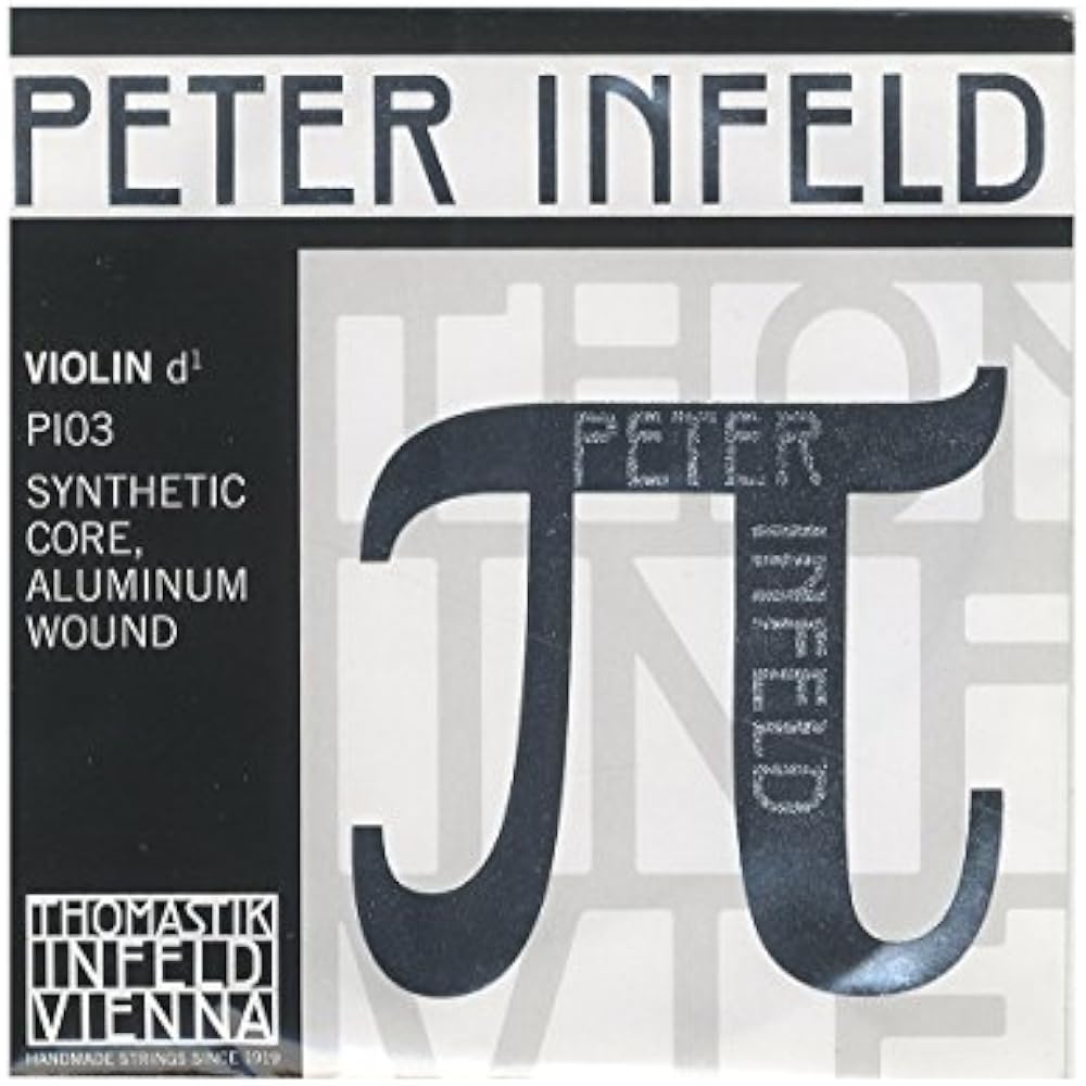 Peter Infeld violin strings (rose strings) (D-wire aluminum wound)