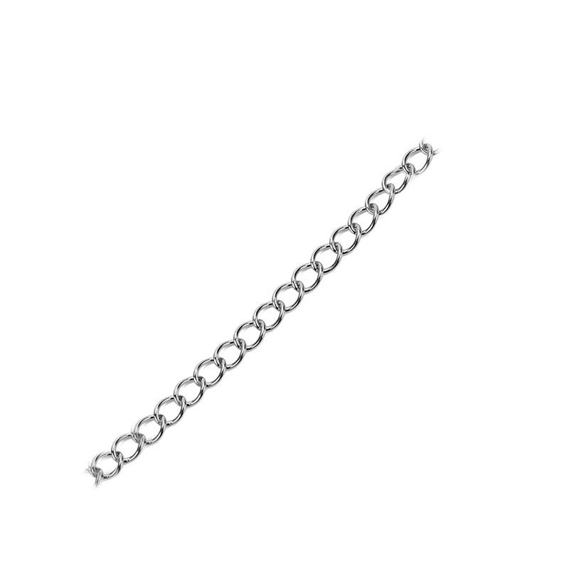 

10pcs Never Fade PVD Stainless Steel Extended Chain With Lobster Clasps Extension Extender Tail Chain For Diy Jewelry Making