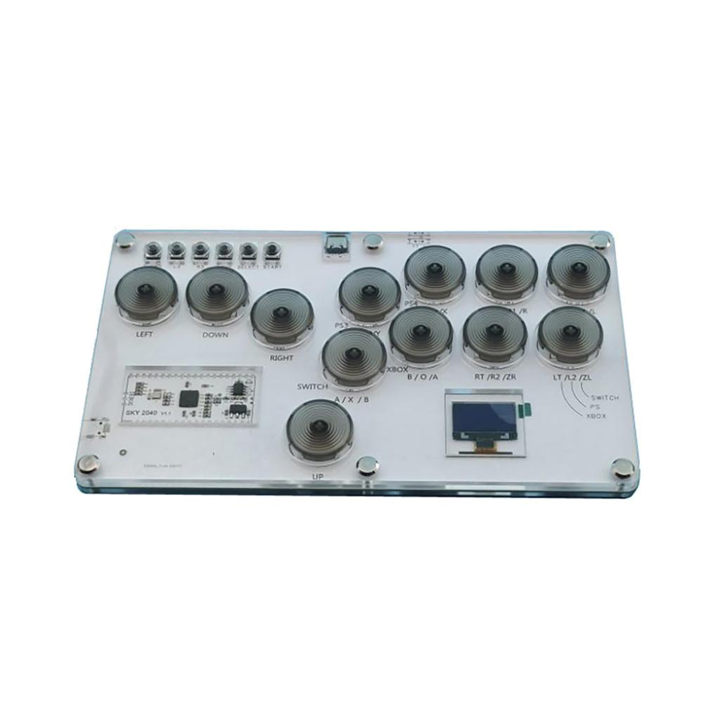 Mando arcade Street Fight de 12 teclas para PC y PS4.