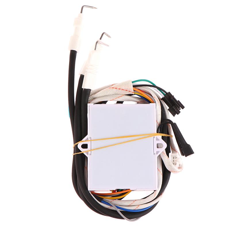 Totalt 14 Ledninger Universal Dc 3V Gasskomfyr Dobbel Tenning Med Temperaturkontroll Og Display Puls Tenner 1 Stk