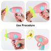 New Cat Toy Pet Interactive Play Cat Dog Training Toy Launcher with 15 Pcs Flying Disc Mini Catapult Pet Toys Cat Accessories