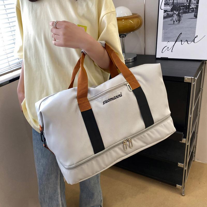 Travel Bag Women's Short-distance Portable Large-capacity Men's Travel Fitness Lightweight Storage Bag Student On Business Trip Residential Luggage Ba