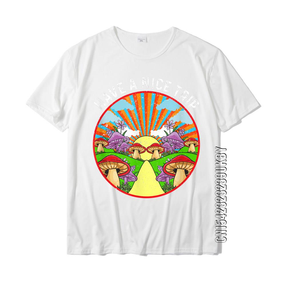 

Футболка Funny Have A Nice Trip LSD Acid Gallucinate Mushrooms Футболка Newest Printed T Shirts Tees Camisa XXXL белый