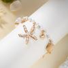 Bohemia Starfish Shell Pendant Anklet for Women Imitation Pearl Beads Conch Bracelet On Leg Summer Beach Barefoot Sandal Jewelry