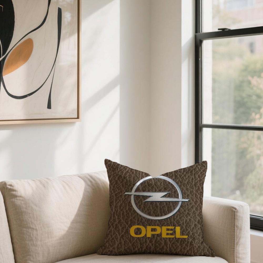 

O-Opel Sport Car cushion cover For Sofa Car Office Cafe Soft And Comfortable Double-Sided Printing Pillow Cover 30cmx30cm