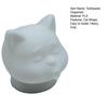 Vomiting Cat Toothpaste Dispenser Kitten Head Toothpaste Topper Bathroom Toothpaste Dust Protection Cap Cover Prank