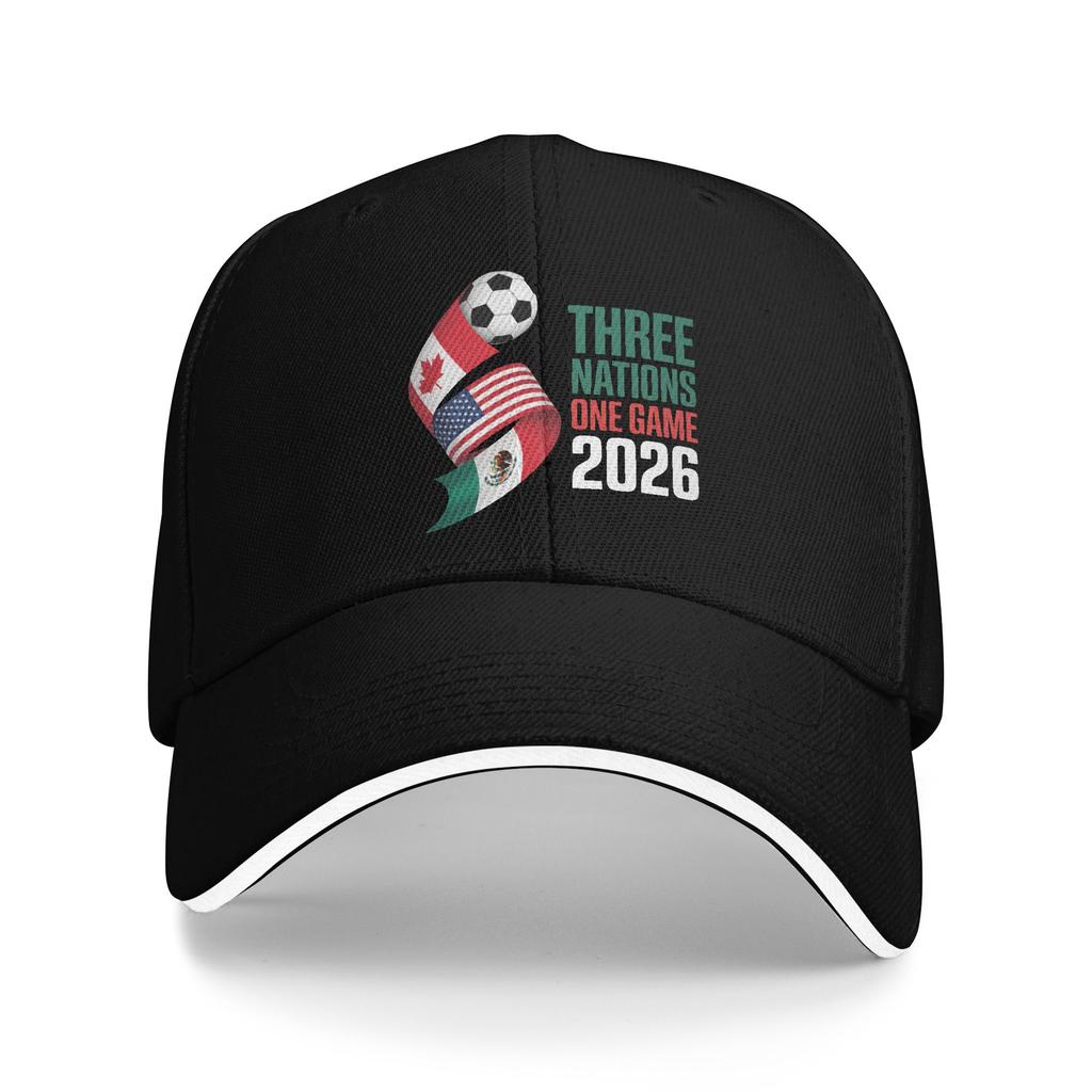 Usa Canada Mexico Soccer Baseball Cap Merchandise Leisure Casquette For Men Women Golf Headewear Adjustable