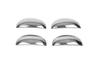 Handle Pads (stainless Steel) 2 Pieces, Carmos - Turkish Steel for Peugeot 107