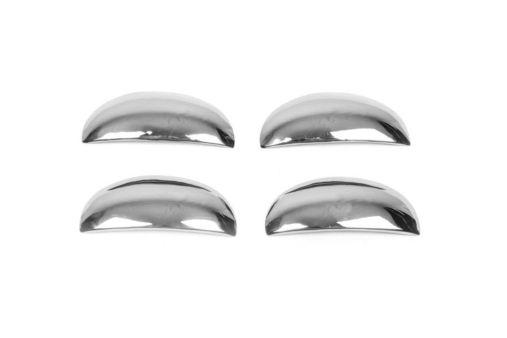 Handle Pads (stainless Steel) 2 Pieces, Carmos - Turkish Steel for Peugeot 107