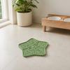 Pet Slow Food Mat with Suction Cups Star Shape Pet Food Tray