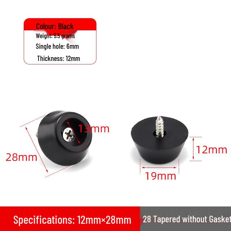 Transparent Non-slip Silicone Rubber Feet Pads for Furniture