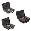 Aluminum Alloy Black K-Type Poker Chip & Chessboard Case