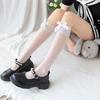 Jk Bow Calf Socks Thin Summer Stockings Thin Calf Socks Tide Japanese Loli Style Knee Socks