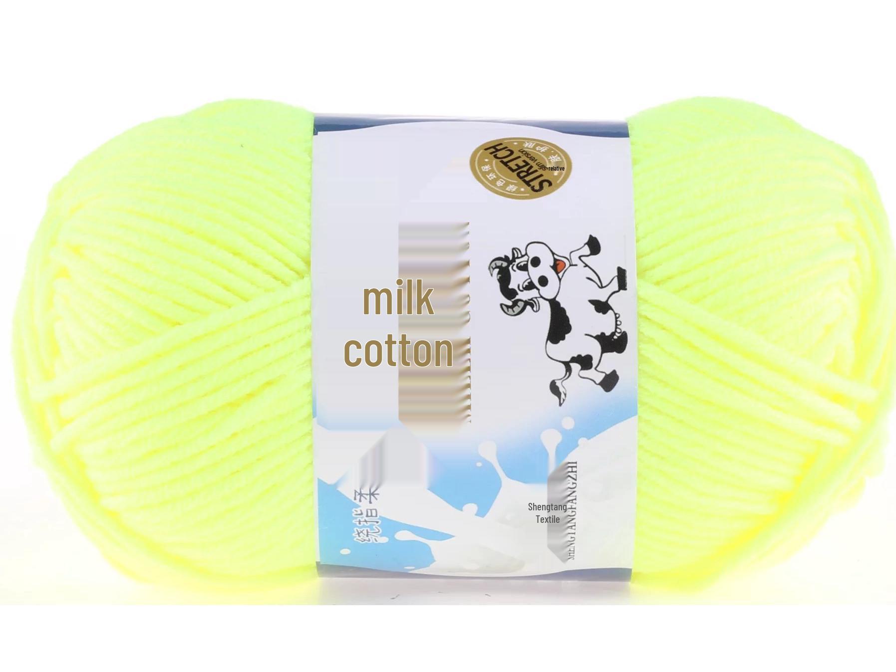 

Пряжа из молочного хлопка, 5 нитей: Пряжа для малышей из чистого хлопка, средней толщины для ручного вязания шапок своими руками