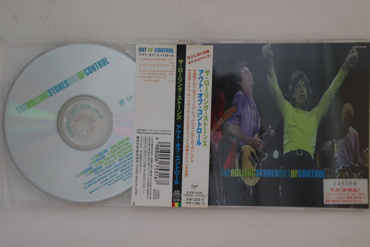 

CD ROLLING STONES - Out Of Control VJCP12101PROMO VIRGIN 1998 Japan Rock Used
