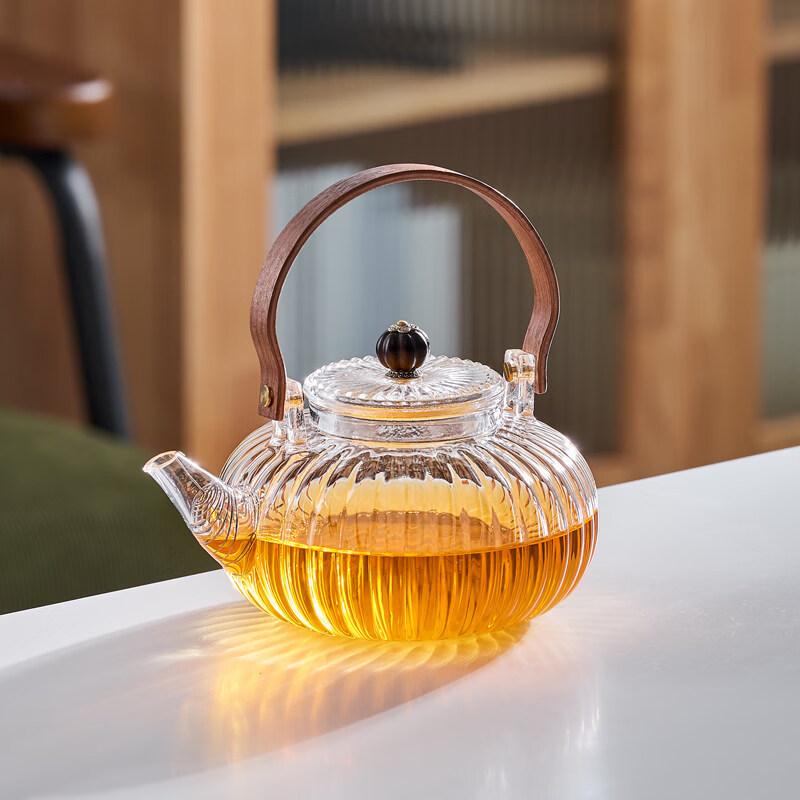 

Glass Teapot with Candle Warmer Set