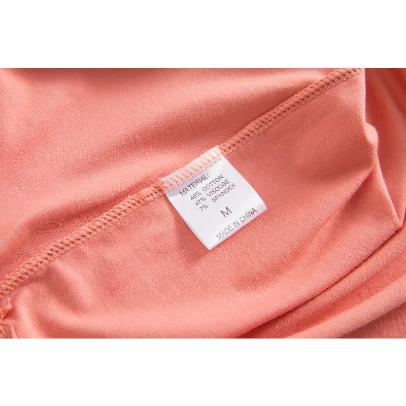 Kurzärmliges Nachthemd für den Sommer mit V-Ausschnitt und Brustpolstern für Damen, mehrfarbig, lockere Größe