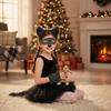 Wolf Costume Accessories Furry Set Fuzzy Animal Tail for Kids,