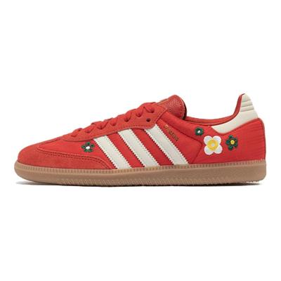 Originals Samba Og Comfortable Versatile Training Shoes Women Sneaker Red IH9056