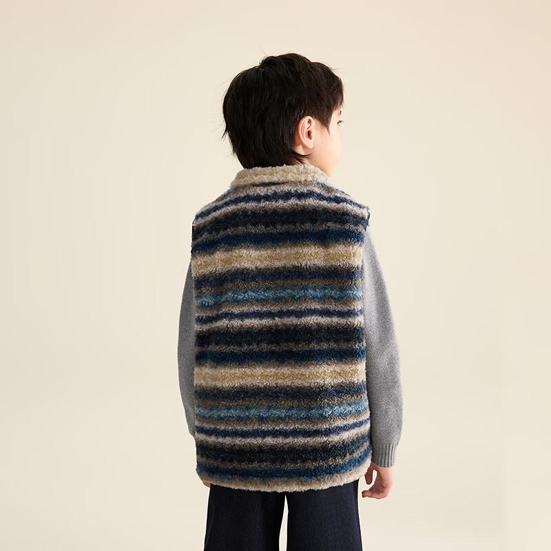 Boys' Fair Isle Fleece Vest