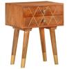 Nightstand 43 * 30 * 58 cm Solid Mango Wood