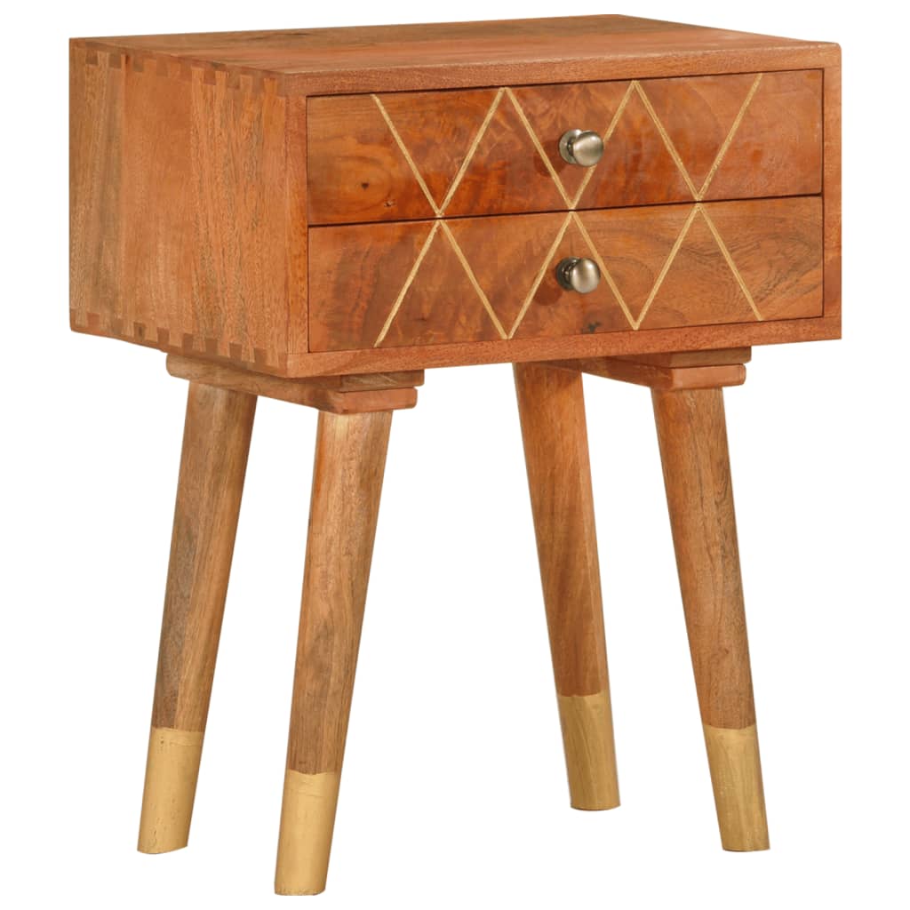 Nightstand 43 * 30 * 58 cm Solid Mango Wood