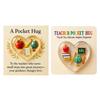 Yousheng Teacher Pocket Hug with Greeting Card Love Heart Shape Teacher Pocket Hug Token Thank You Teacher Appreciation Keepsake Gifts