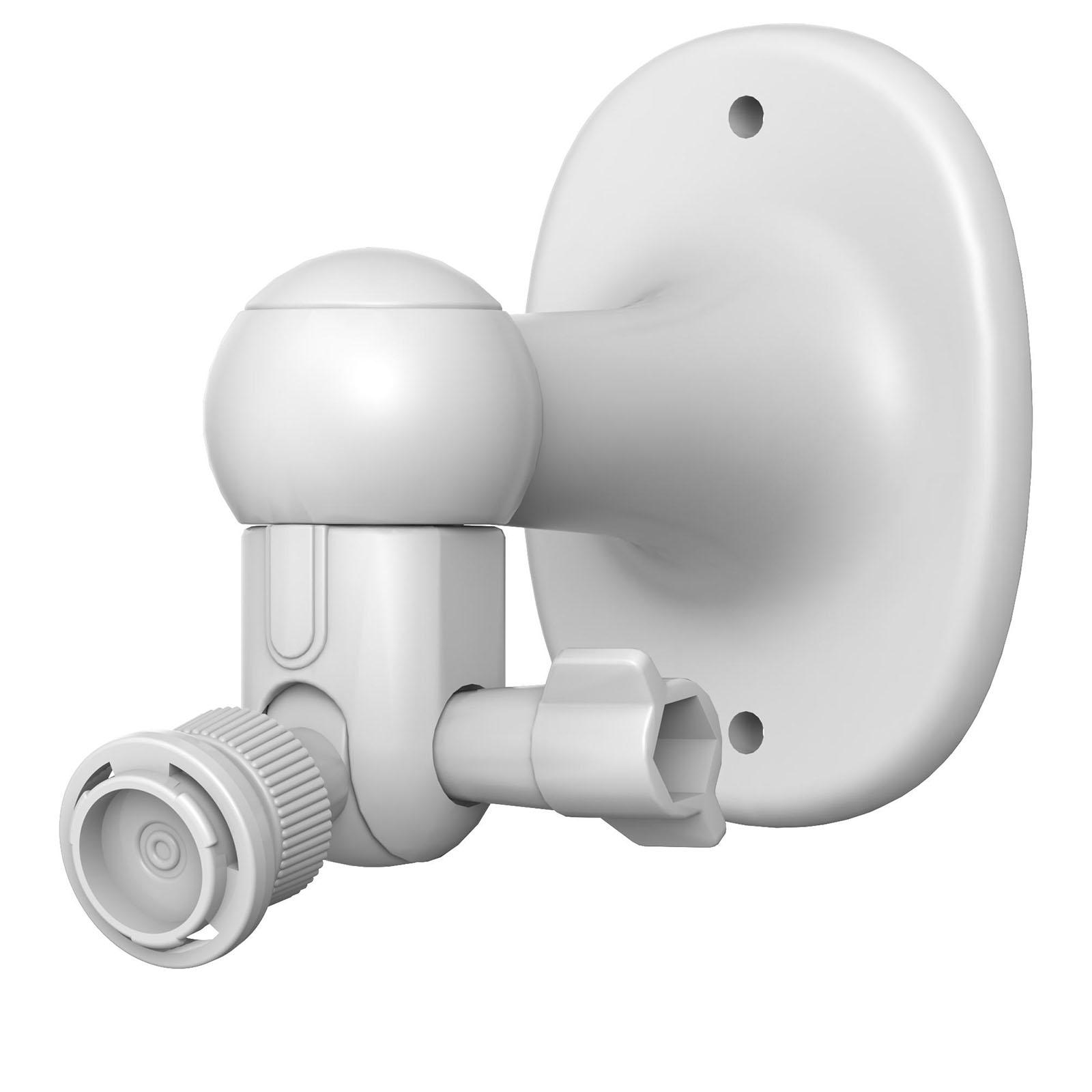 180 Degree Tilt 360 Adjustable Wall Mount 360 Degree Rotation белый