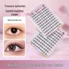 Jiexiaoai Oxygen Sweetheart No-Glue, Single Cluster False Eyelashes - Large Capacity, Natural Curled Look