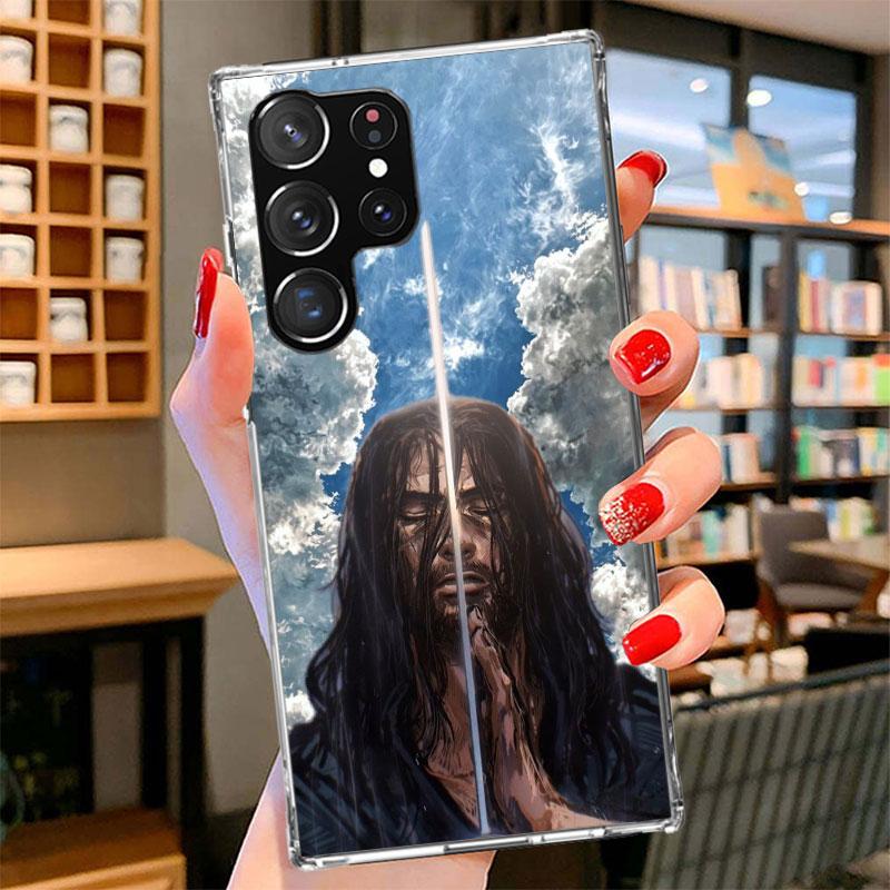 Anime Vagabond Samurai Phone Case For Samsung Galaxy S26 S25 Edge S24 Ultra S23 S22 Plus S21 S20 FE Soft Fundas Shell Galaxy S25