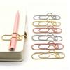 3 Multifunctional Pen Clip Love Paper Clip Pen Button Notebook Acssories Fixed Seat School Offi Stationery Organizer