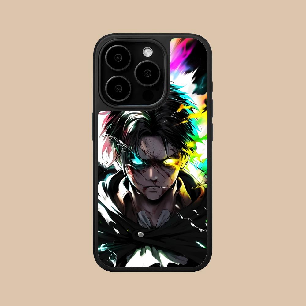 AOT Eren Yeager Matte Surface  Mobile Phone Case for iPhone 17 16 15 14 13 12 11 Air Pro Max Plus Colorful Cover